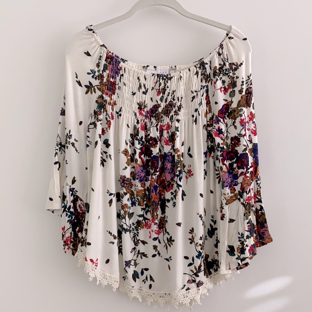 Floral top from stitch fix